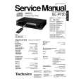 Cover page of TECHNICS SLP720 Service Manual