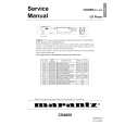 Cover page of MARANTZ CD4000K4G Service Manual