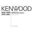 Cover page of KENWOOD KRC-366L Owner's Manual