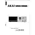 Cover page of AKAI HX-M33 Service Manual