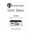Cover page of KENWOOD KX-1030 Service Manual