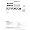 Cover page of PIONEER DEH-P3000REW Service Manual