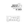 Cover page of LUXMAN A-383 Service Manual