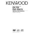 Cover page of KENWOOD DV-705 Owner's Manual