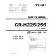 Cover page of TEAC CR-H225 Service Manual