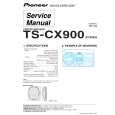 Cover page of PIONEER TS-CX900/XCN/ES Service Manual