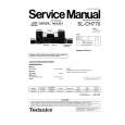 Cover page of TECHNICS SLCH770 Service Manual