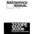 Cover page of NAD 3020E Service Manual