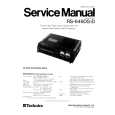 Cover page of TECHNICS RS646DSD Service Manual