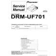 Cover page of PIONEER DRM-UF701/ZUCKFP Service Manual