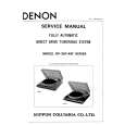Cover page of DENON DP-35F Service Manual