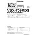 Cover page of PIONEER VSX-709RDS/MVXJI Service Manual