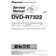 Cover page of PIONEER DVD-R7322/ZUCKFP Service Manual