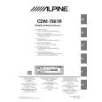 Cover page of ALPINE CDM-7861R Owner's Manual