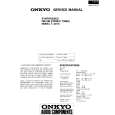 Cover page of ONKYO T-4015 Service Manual