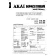 Cover page of AKAI DX59 Service Manual