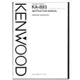 Cover page of KENWOOD KA-893 Owner's Manual