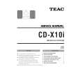 Cover page of TEAC CD-X10I Service Manual