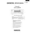 Cover page of ONKYO TX-DS797 Service Manual