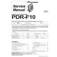 Cover page of PIONEER PDR-F10/ZVYXJ Service Manual