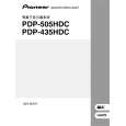 Cover page of PIONEER PDP-505HDC/WA Owner's Manual