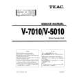 Cover page of TEAC V5010 Service Manual