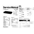 Cover page of TECHNICS STG550 Service Manual