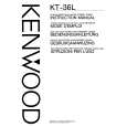 Cover page of KENWOOD KT36L Owner's Manual
