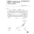 Cover page of KENWOOD KDC1018 Service Manual