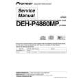 Cover page of PIONEER DEH-P4880MP Service Manual
