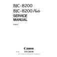 Cover page of CANON BJC8200 Service Manual