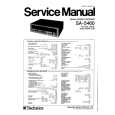 Cover page of TECHNICS SA5460 Service Manual