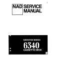 Cover page of NAD 6340 Service Manual