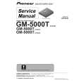 Cover page of PIONEER GM-5000T Service Manual