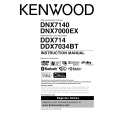 Cover page of KENWOOD DNX7000EX Owner's Manual