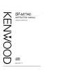 Cover page of KENWOOD DP-M7740 Owner's Manual