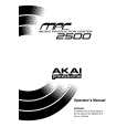 Cover page of AKAI MPC2500 Owner's Manual