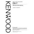 Cover page of KENWOOD DX-7 Owner's Manual