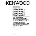 Cover page of KENWOOD DNX5260BT Owner's Manual