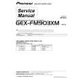Cover page of PIONEER GEX-FM903XM-2 Service Manual