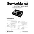 Cover page of TECHNICS RS273US/D Service Manual