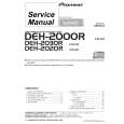 Cover page of PIONEER DEH-2030REW Service Manual