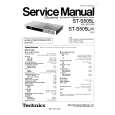 Cover page of TECHNICS STS505L/K Service Manual