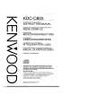 Cover page of KENWOOD KDC-C803 Owner's Manual