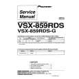 Cover page of PIONEER VSX859RDS/G Service Manual