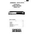 Cover page of ONKYO A-05 Service Manual