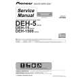 Cover page of PIONEER DEH-5/XU/UC Service Manual