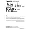 Cover page of PIONEER S-X360/XTW/UC Service Manual
