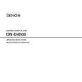 Cover page of DENON DN-D4500 Owner's Manual
