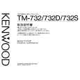 Cover page of KENWOOD TM-732 Owner's Manual